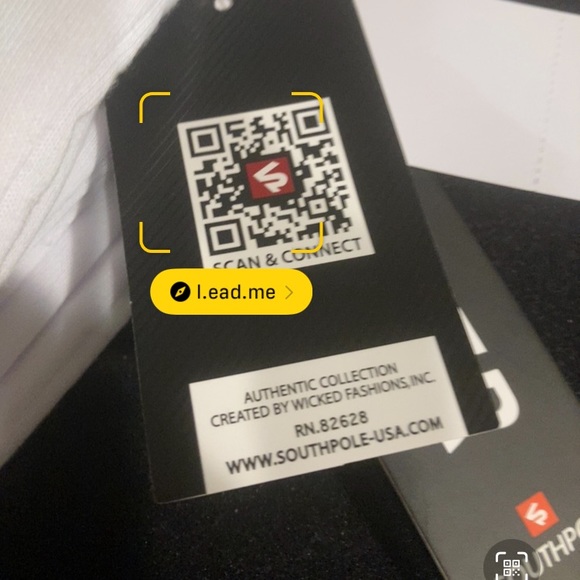 Bundle! SOUTHPOLE Authentic Collection Men’s Graphic SS T-Shirt and White Jogger - Picture 9 of 13